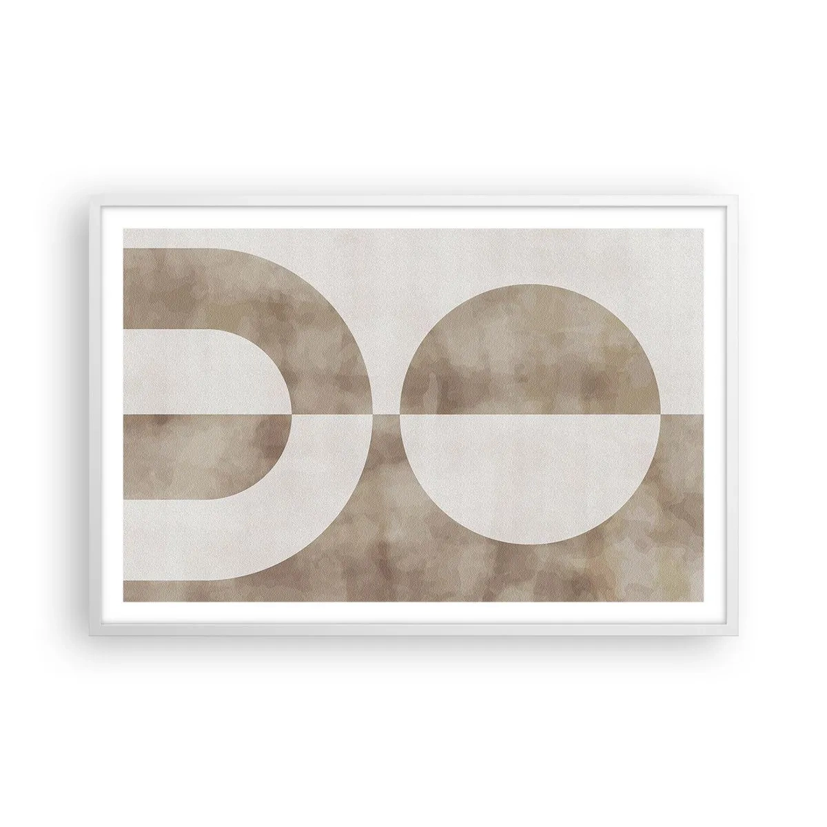 Plakát v bílém rámu - Podobnosti a rozdíly - 91x61 cm