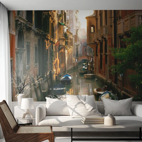 Fototapeta Samolepicí Deluxe Sticker - V benátském zákoutí - Krajina, Architektura, Benátky - 100x70 cm