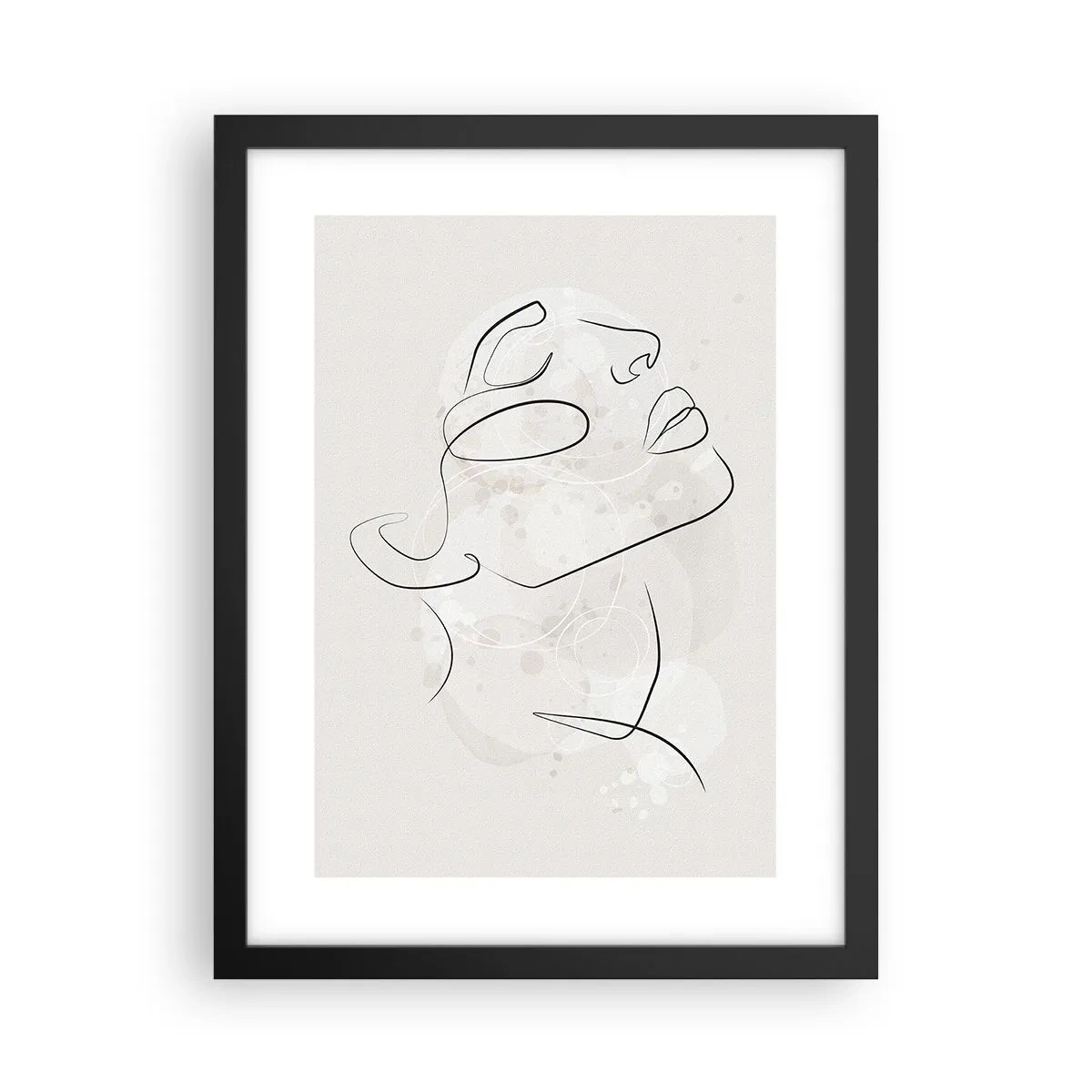 Plakát v černém rámu - Náčrt snu - 30x40 cm