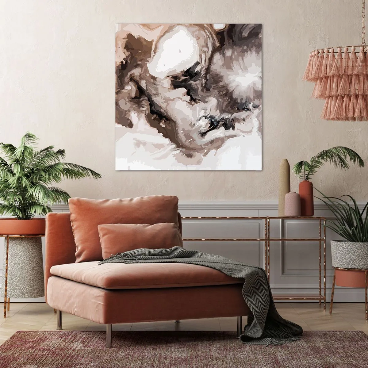 Obraz na plátně - Zrození galaxie - 70x70 cm