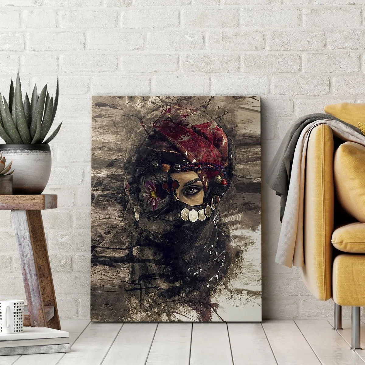 Obraz na plátně - Přinejmenším znepokojující - 80x120 cm