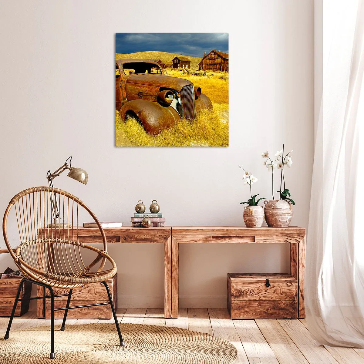 Obraz na plátně - Zasloužený odpočinek - 40x40 cm