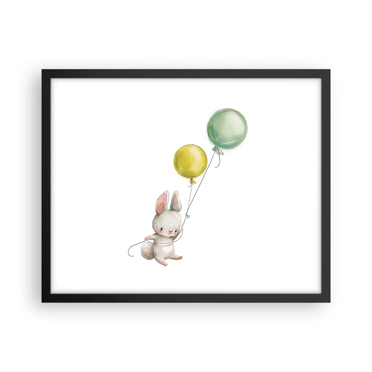 Plakát v černém rámu - Já poletím také! - 50x40 cm