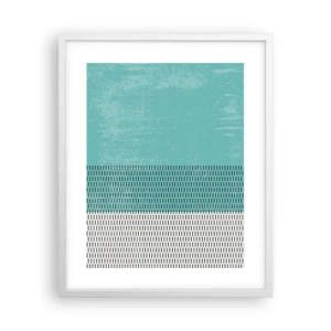 Plakát v bílém rámu - Vyvážená kompozice - 40x50 cm