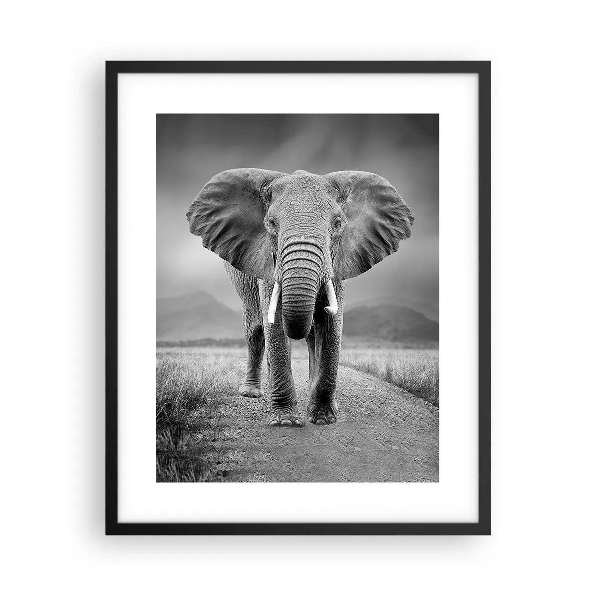 Plakát v černém rámu - Hostitel vítá - 40x50 cm