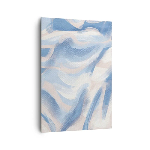 Obraz na plátně - Modré kolísání - 70x100 cm