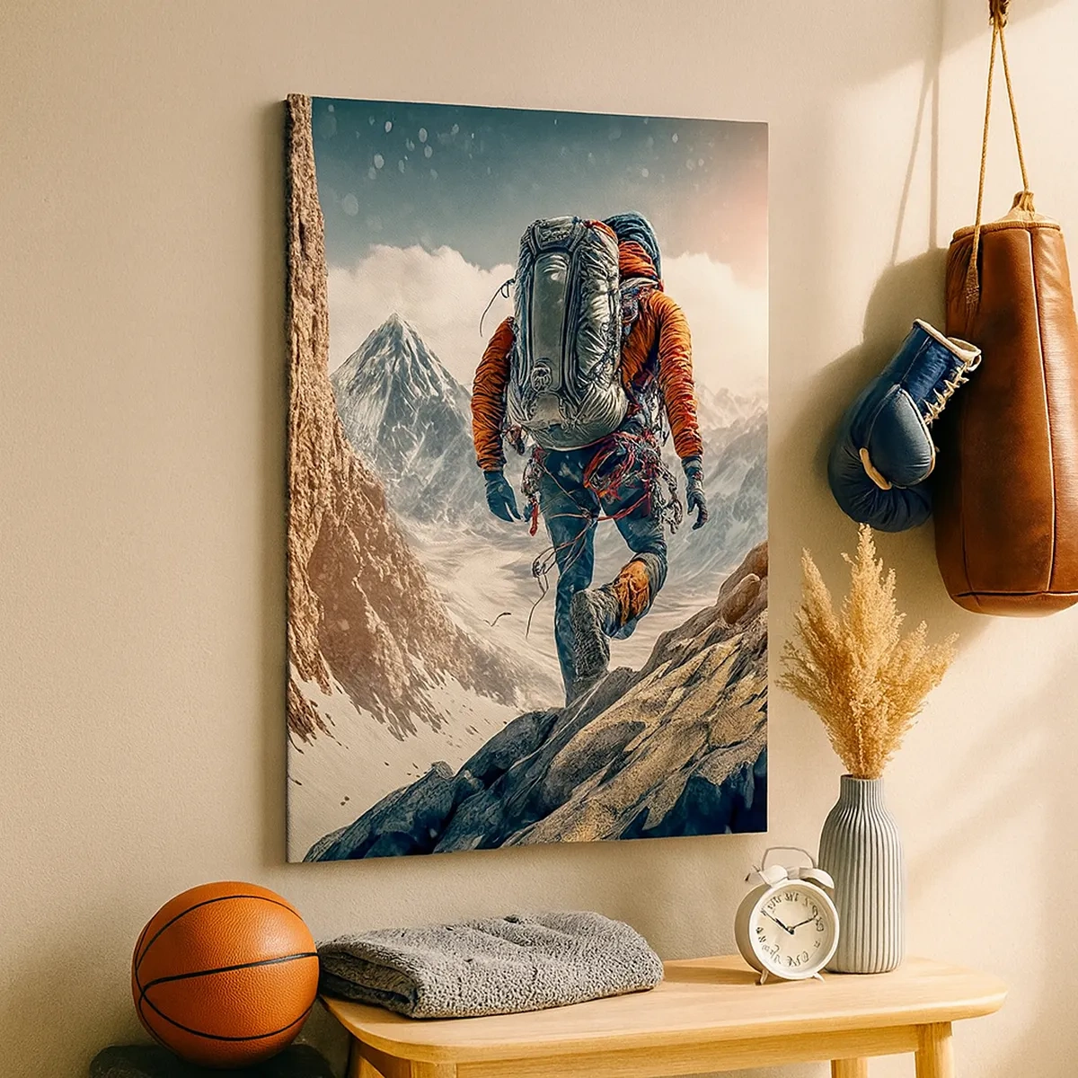 Obraz na plátně - Osamělý bojovník - 50x70 cm