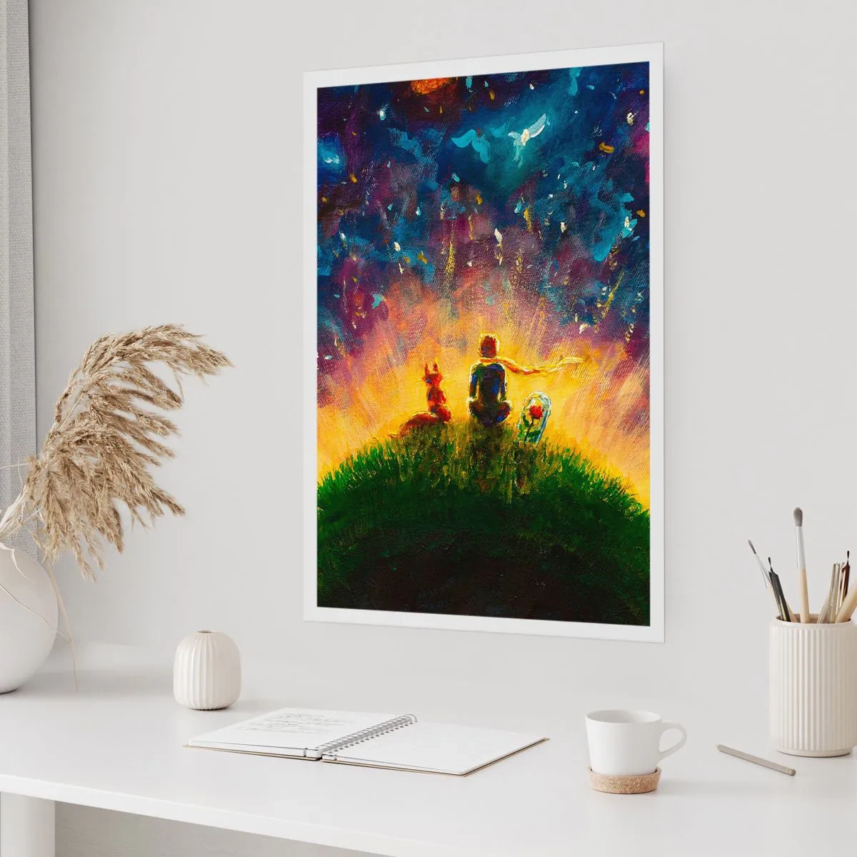 Plakát - Láska a přátelství - celý svět - 70x100 cm
