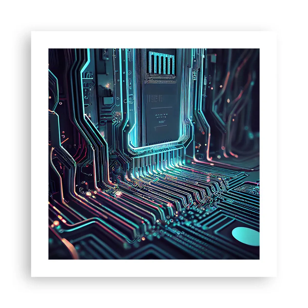 Plakát - Jen tak přemýšlím… - 50x50 cm