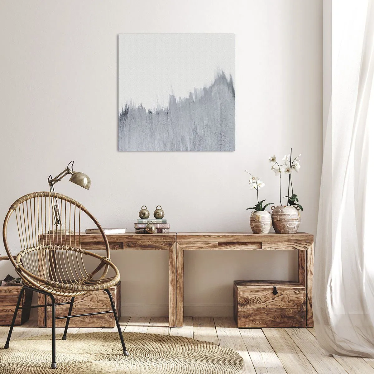 Obraz na plátně - Tajemný záznam - 70x70 cm