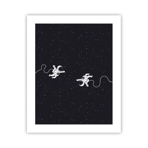 Plakát - Kosmický tanec - 40x50 cm