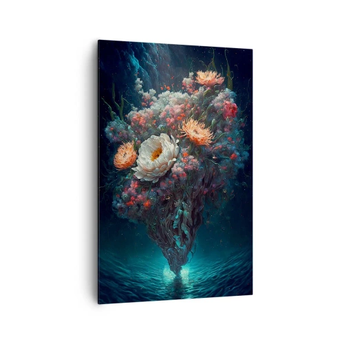 Obraz na plátně - Podivná zahrada - 80x120 cm