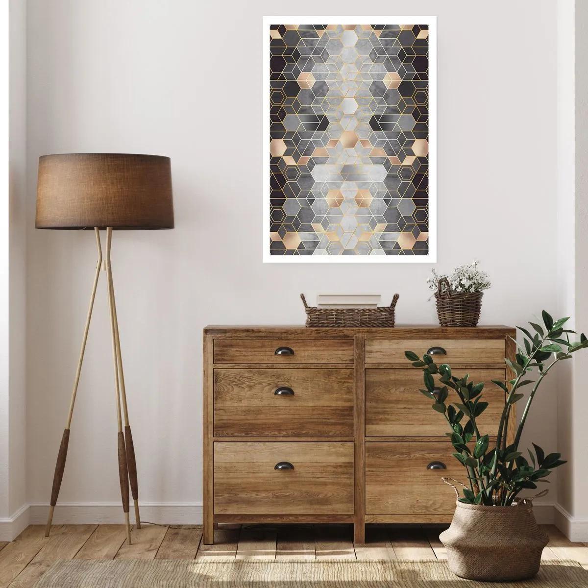 Plakát - Diamantová kompozice - 40x50 cm