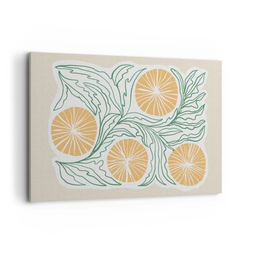 Obraz na plátně - Etnický s abstraktním nádechem - 120x80 cm