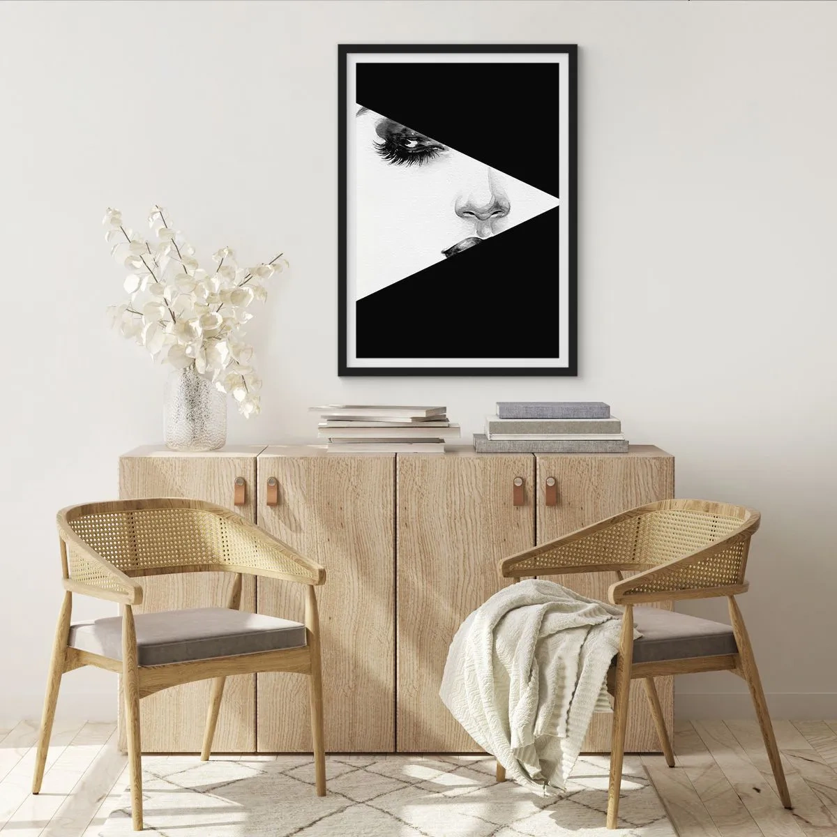 Plakát v černém rámu - Vždycky neobjevená - 70x100 cm