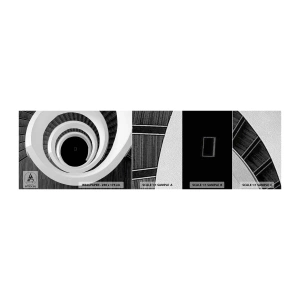 Vzor Fototapety Premium Sand - K podstatě věcí - Kus, Abstrakce, Točité schodiště - 100x30 cm