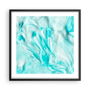 Plakát v černém rámu - Navždy spolu - 50x50 cm