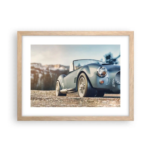 Plakát v rámu světlý dub - Protože na stylu záleží - 40x30 cm