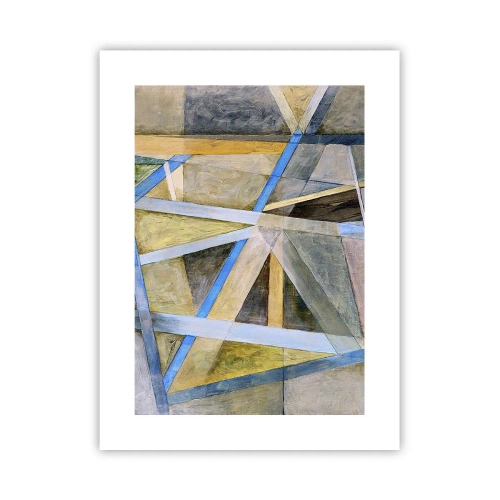Plakát - Přímo nebo diagonálně? - 30x40 cm