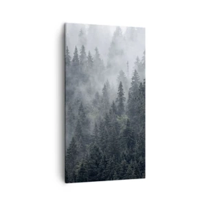 Obraz na plátně - Lesní svítání - 45x80 cm