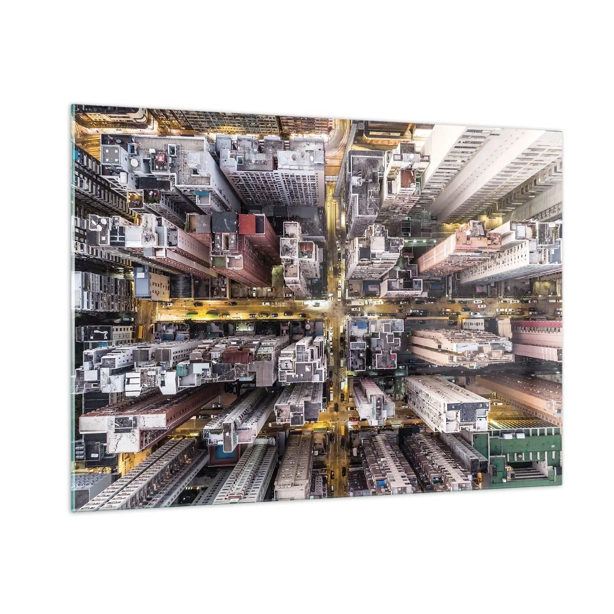 Obraz na skle - Pozdrav z Hongkongu - 100x70 cm