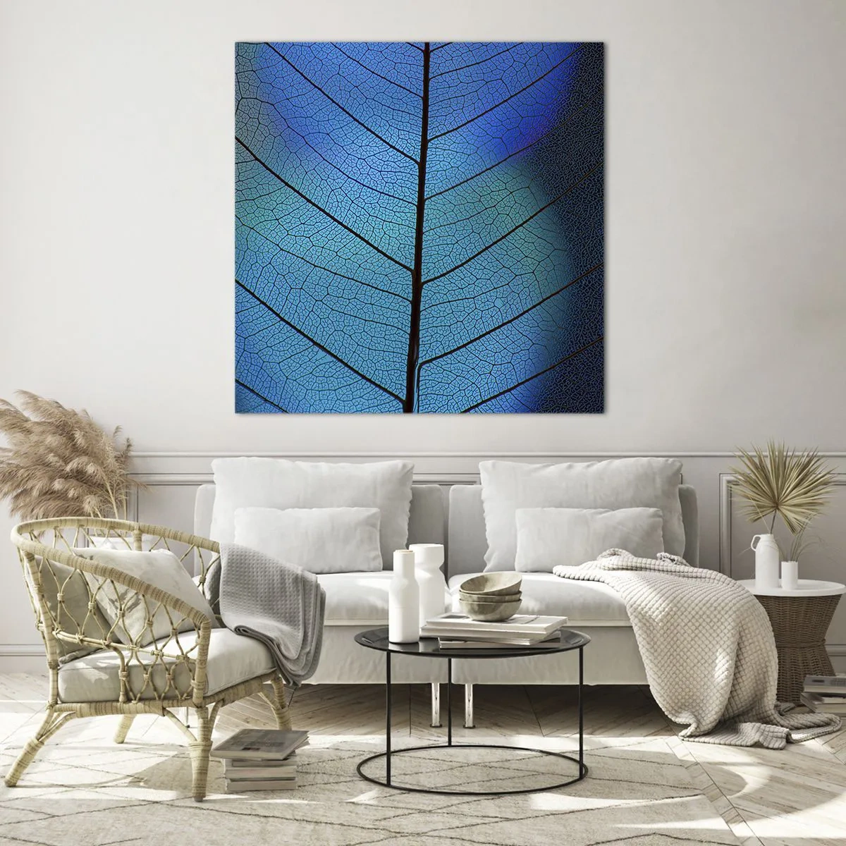 Obraz na skle - Až do detailů - 30x30 cm