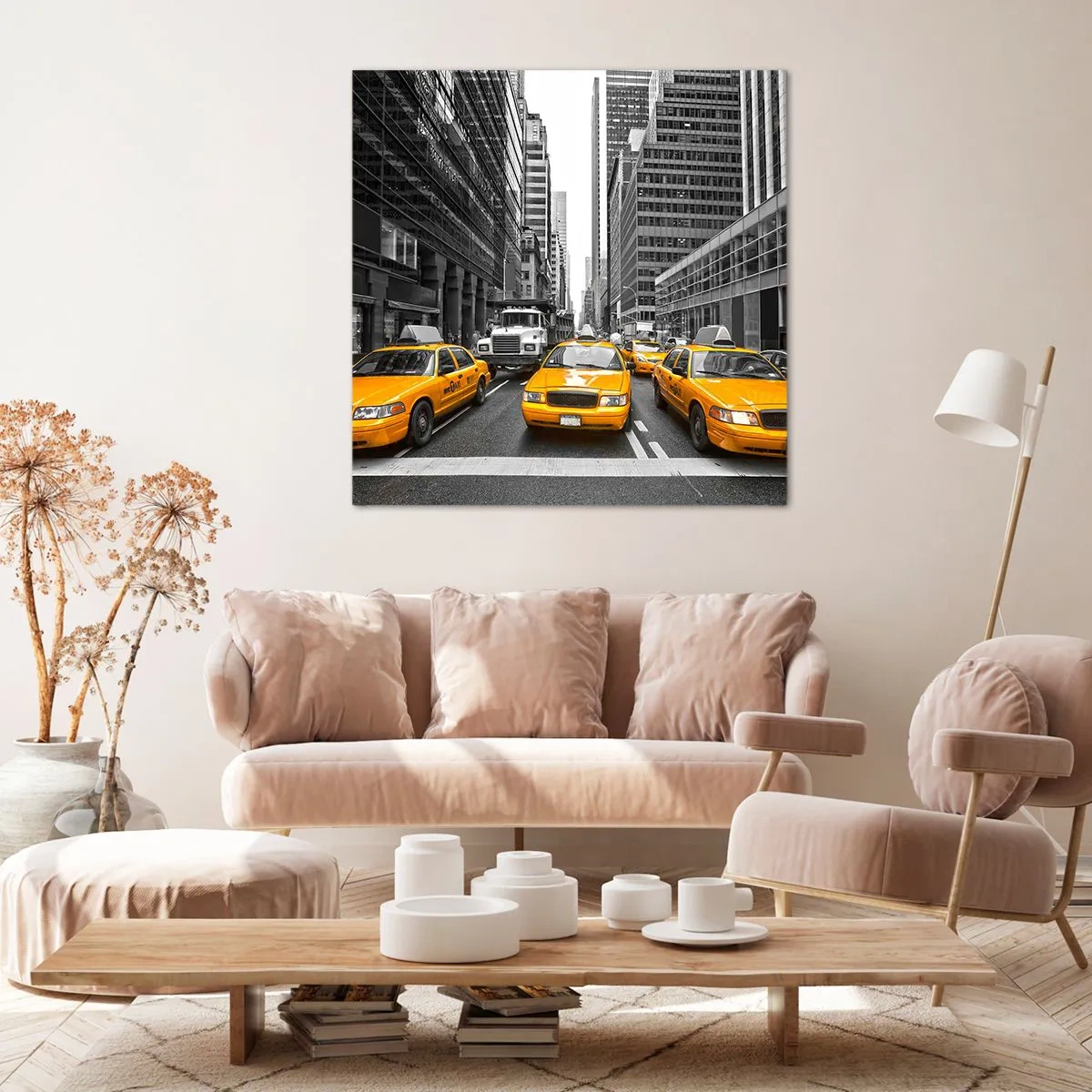 Obraz na plátně - To my barvíme město - 60x60 cm