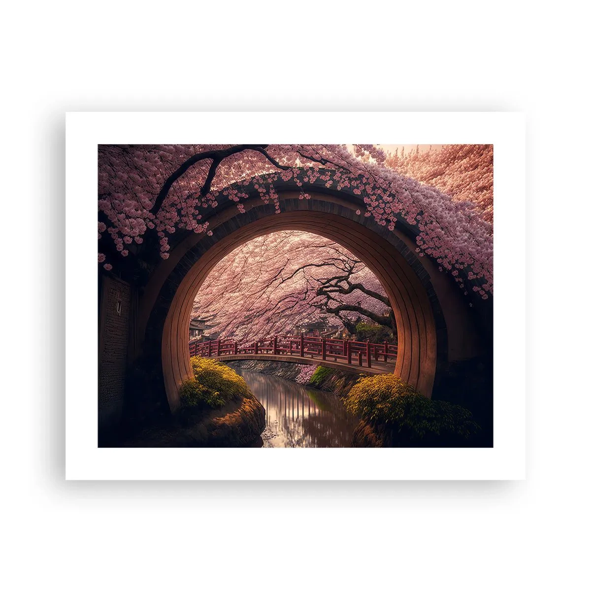 Plakát - Japonské jaro - 50x40 cm