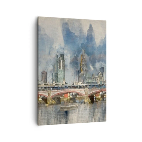 Obraz na plátně - Londýn v celé své kráse - 50x70 cm