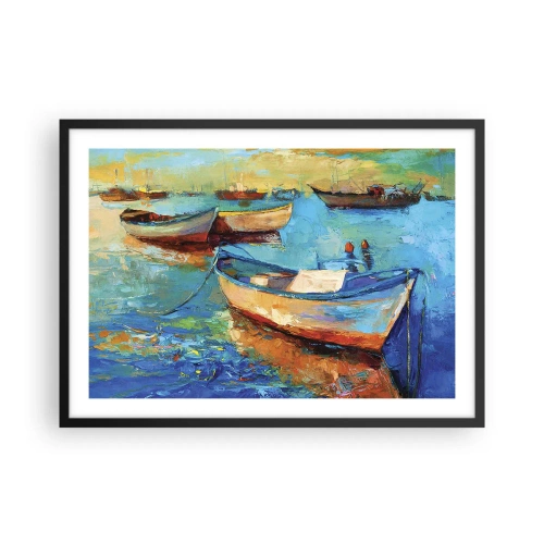 Plakát v černém rámu - V jižním zálivu - 70x50 cm