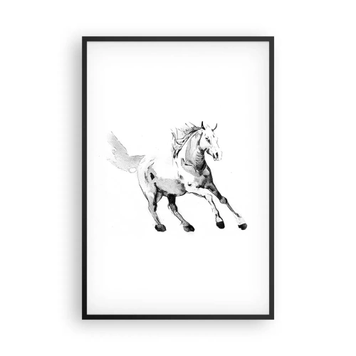 Plakát v černém rámu - Nezkrocená duše - 61x91 cm