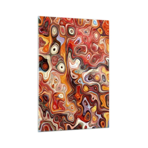 Obraz na skle - Kdyby se ořechy rozpouštěly v medu - 70x100 cm