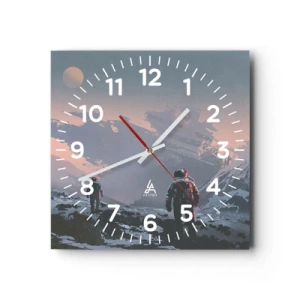 Nástěnné hodiny - Pod neznámou hvězdou - 30x30 cm