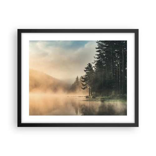 Plakát v černém rámu - Zrození dne - 50x40 cm