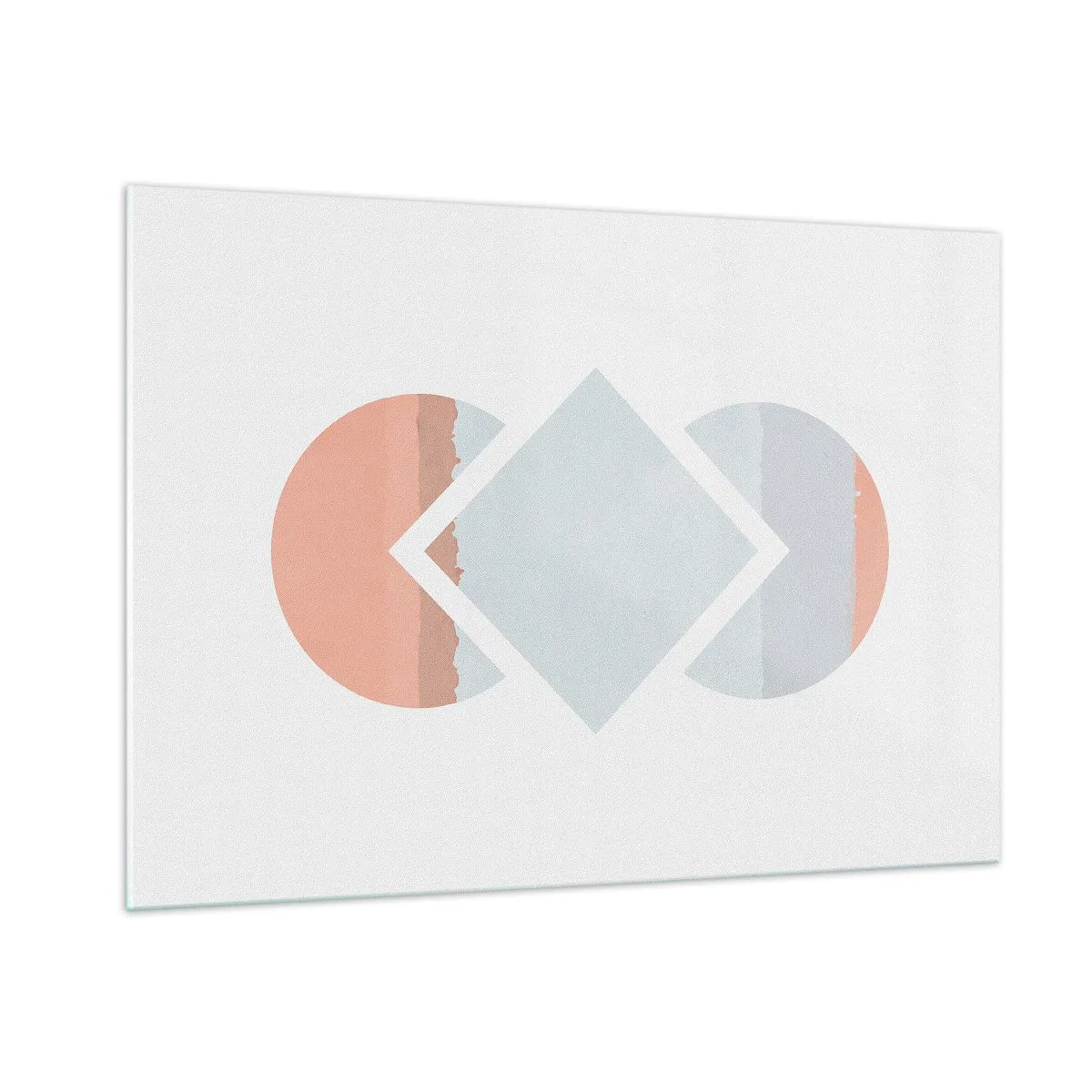 Obraz na skle - Situace je jasná - 100x70 cm