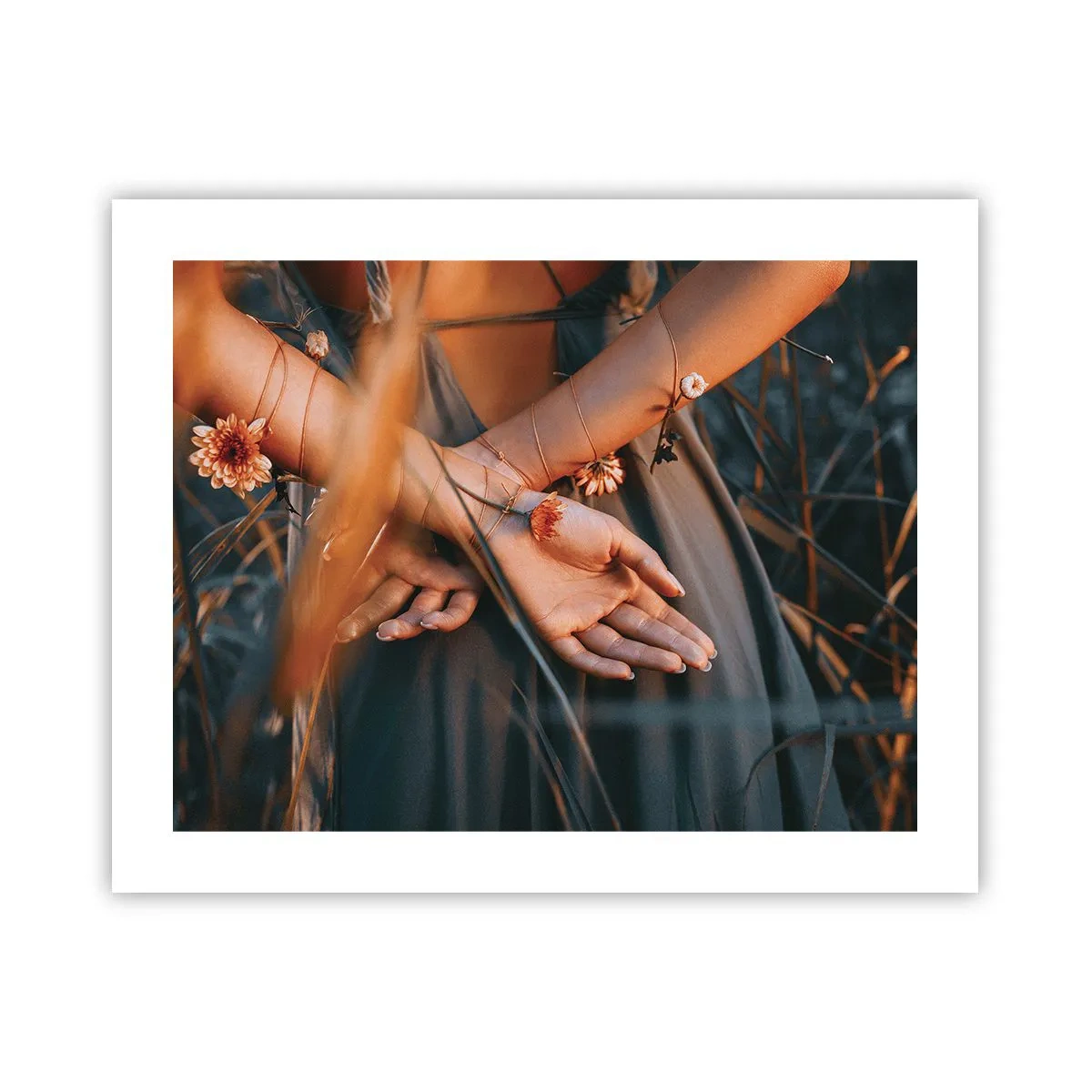 Plakát - Propojená s přírodou - 50x40 cm