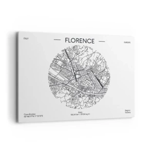 Obraz na plátně - Anatomie Florencie - 100x70 cm