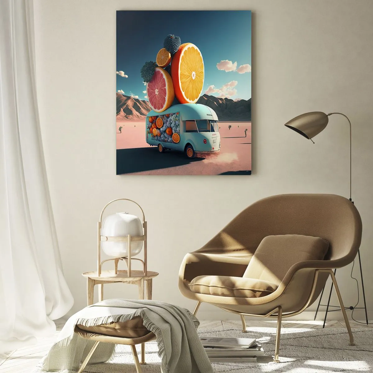 Obraz na skle - Chuť prázdnin - 50x70 cm