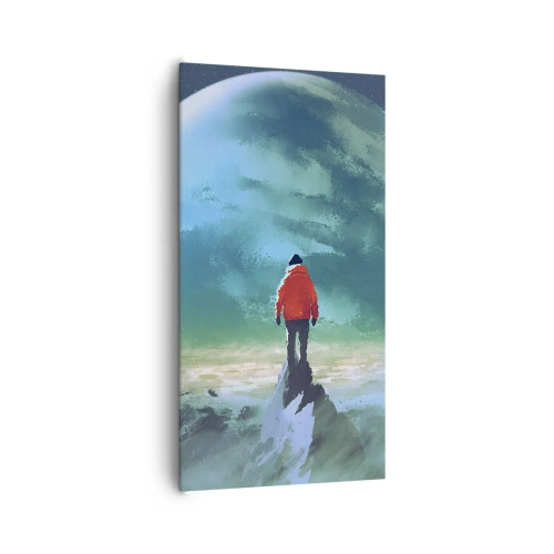 Obraz na plátně - Objevitel nové zemi - 65x120 cm