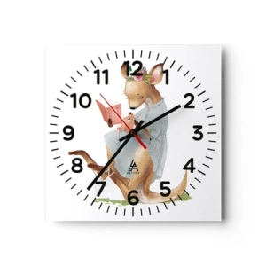 Nástěnné hodiny - Přečti mi, mami - 40x40 cm