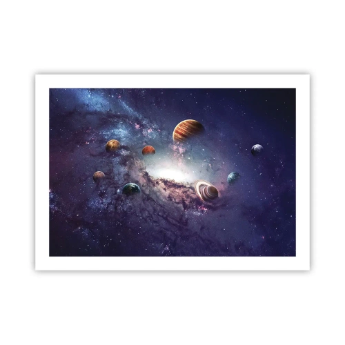 Plakát - Slunce a tanec - 70x50 cm