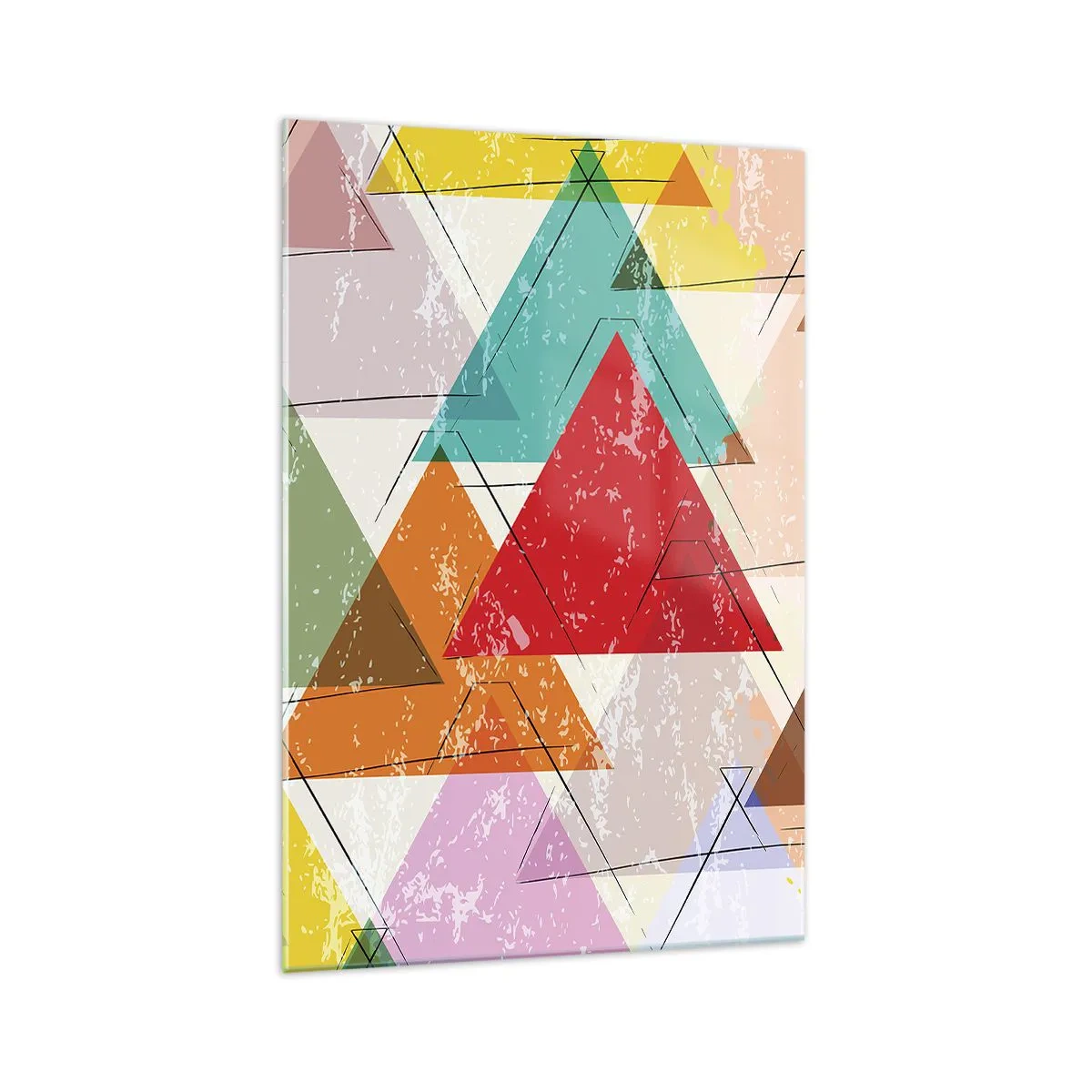 Obraz na skle - Blábolení - 70x100 cm