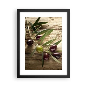 Plakát v černém rámu - Přímo od přírody - 30x40 cm
