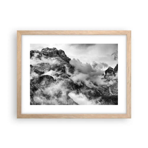 Plakát v rámu světlý dub - Krásné a kruté - 40x30 cm