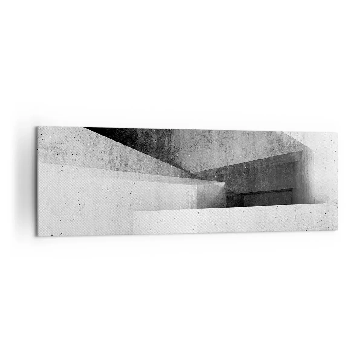 Obraz na plátně - Struktura prostoru - 160x50 cm