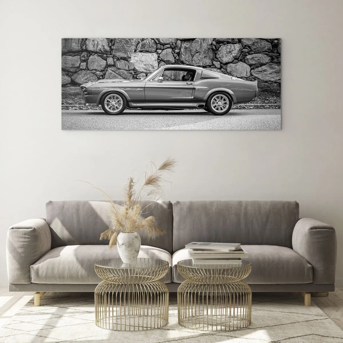 Obraz na skle - Legenda 60. let - 120x50 cm