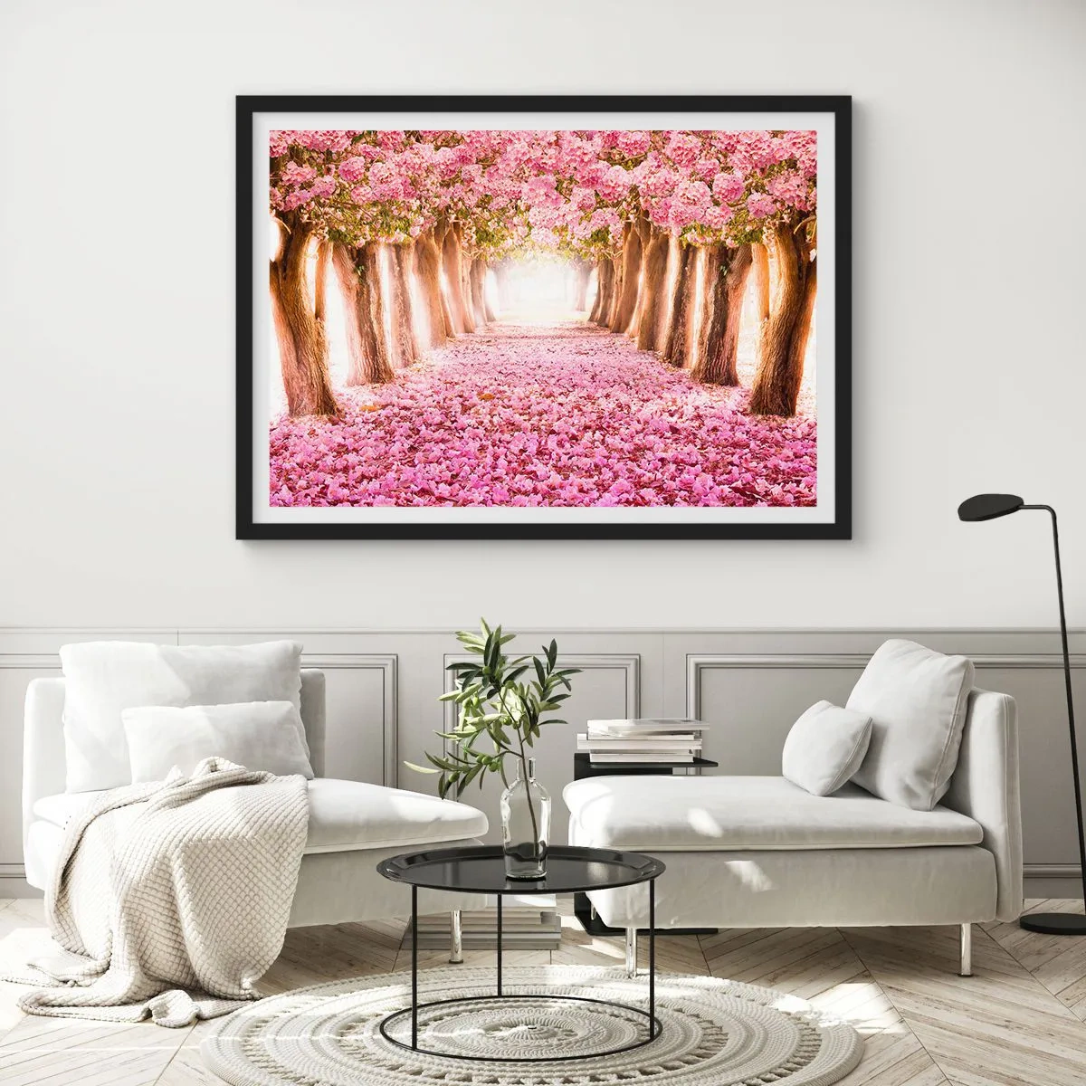 Plakát v černém rámu - Cesta do ráje - 70x50 cm