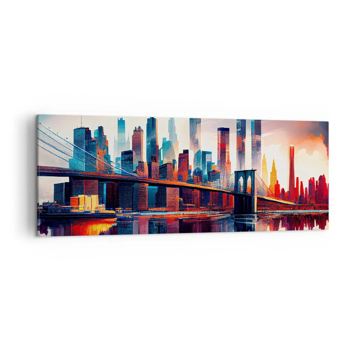 Obraz na plátně - Famózní New York - 140x50 cm