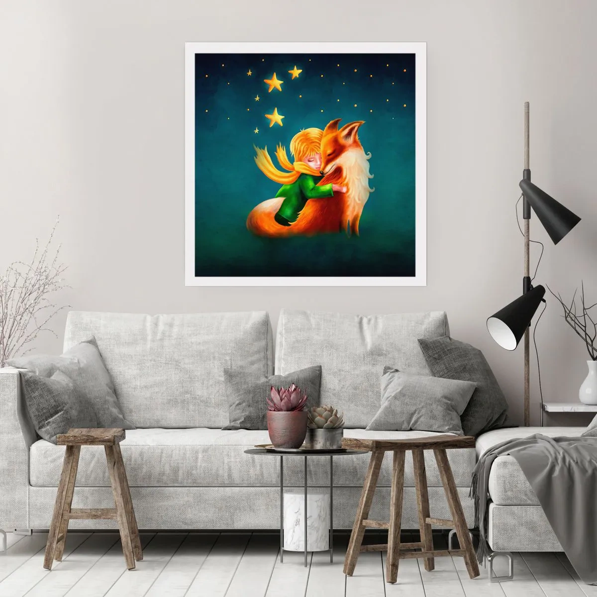 Plakát - Malý princ - 60x60 cm