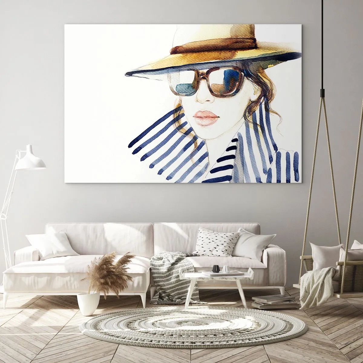 Obraz na skle - Florida vítá! - 120x80 cm